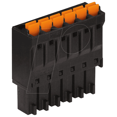 WAGO 714-112 - 12 polos 3,5 mm paso terminal de resortes codificable WAGO 714-112 - 12 polos 3,5 mm paso terminal de resortes codificable