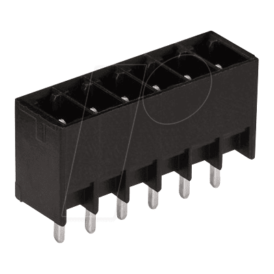 WAGO 714-136 - Cabezal de perno, RM 3,5 mm, 6 pernos, recto WAGO 714-136 - Cabezal de perno, RM 3,5 mm, 6 pernos, recto
