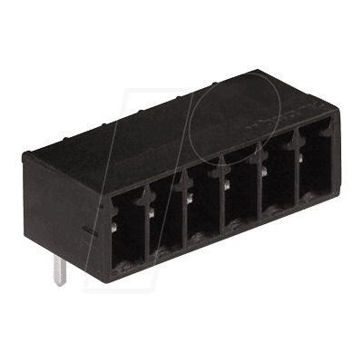 WAGO 714-165 - Conector macho, RM 3,5 mm, 5 polos, acodado WAGO 714-165 - Conector macho, RM 3,5 mm, 5 polos, acodado