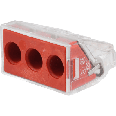 WAGO 773-173 - Borne para cajas de conexiones, borne de 3 conductores WAGO 773-173 - Borne para cajas de conexiones, borne de 3 conductores