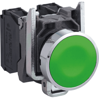 SCHNEIDER ELECTRIC XB4BA31 - Pulsador, 1 N/O, momentáneo SCHNEIDER ELECTRIC XB4BA31 - Pulsador, 1 N/O, momentáneo