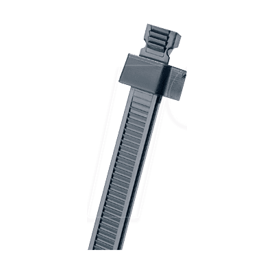 PANDUIT PAND SST2S-C0 - Sujetacables, desmontable, 172 mm, negro PANDUIT PAND SST2S-C0 - Sujetacables, desmontable, 172 mm, negro