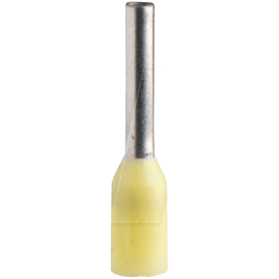 SCHNEIDER ELECTRIC SE DZ5CE002L6 - Ferrule Linergy DZ5. Ø 0,25 mm², amarillo, 1 piezas SCHNEIDER ELECTRIC SE DZ5CE002L6 - Ferrule Linergy DZ5. Ø 0,25 mm², amarillo, 1 piezas