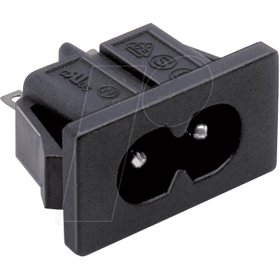 BKL B-AC 073392 - Enchufe de instalación de dispositivos pequeños C8 BKL B-AC 073392 - Enchufe de instalación de dispositivos pequeños C8