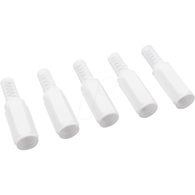 BKL 075229 - Juego de boquillas para conector DC, 5x blanco BKL 075229 - Juego de boquillas para conector DC, 5x blanco