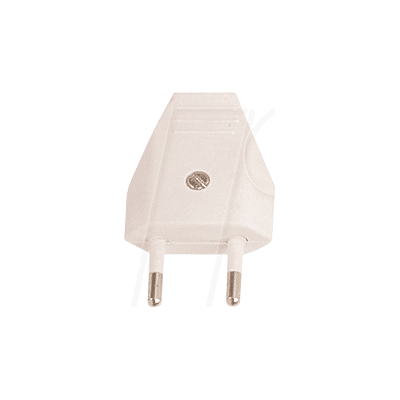 BACHMANN BACH 900.003 - Conector plano europeo tipo F - CEE 7/16, 2,5 A, blanco BACHMANN BACH 900.003 - Conector plano europeo tipo F - CEE 7/16, 2,5 A, blanco