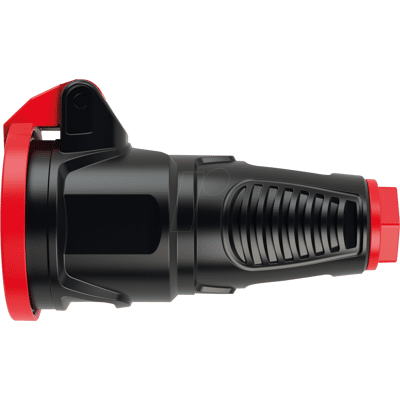 PCE P2522-sr Enchufe de Seguridad - IP54, Goma, 16A, 250V, 3p PCE P2522-sr Enchufe de Seguridad - IP54, Goma, 16A, 250V, 3p