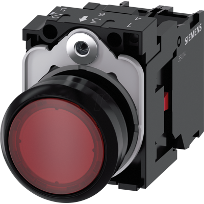 SIEMENS ACT02 0AB20-1CA0 - Pulsador luminoso, 1 NC, rojo, redondo SIEMENS ACT02 0AB20-1CA0 - Pulsador luminoso, 1 NC, rojo, redondo