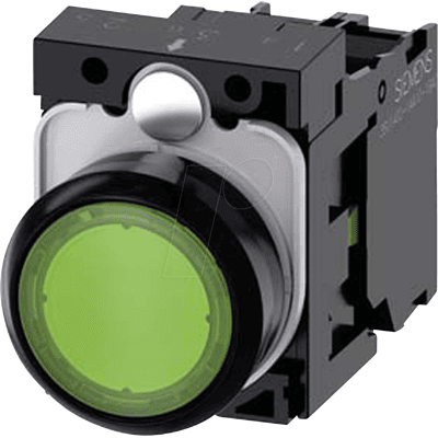 SIEMENS ACT 2AB40-1BA0 - Pulsador luminoso, 1 no, verde, redondo SIEMENS ACT 2AB40-1BA0 - Pulsador luminoso, 1 no, verde, redondo