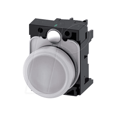 Siemens 3SU1106-6AA60-1AA0 - Luz indicadora - 22mm, blanco, LED, IP67/IP69K Siemens 3SU1106-6AA60-1AA0 - Luz indicadora - 22mm, blanco, LED, IP67/IP69K