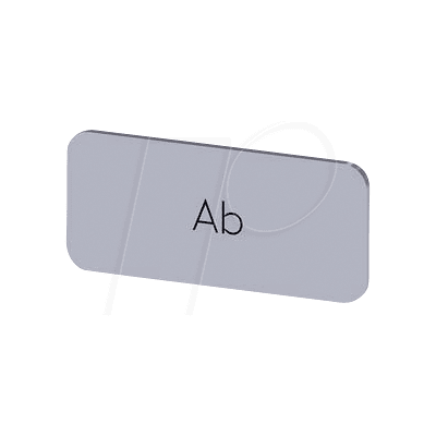 SIEMENS BZS SI AB - Placa de identificación, plateada, A PARTIR DE SIEMENS BZS SI AB - Placa de identificación, plateada, A PARTIR DE