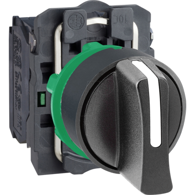 SCHNEIDER ELECTRIC XB5AD41 - Conmutador selector, 2 posiciones, L con enclavamiento, R moment SCHNEIDER ELECTRIC XB5AD41 - Conmutador selector, 2 posiciones, L con enclavamiento, R moment