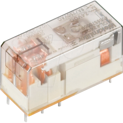 Relé Weidmüller RCL425012 12V DC - 2 contactos cambio Relé Weidmüller RCL425012 12V DC - 2 contactos cambio