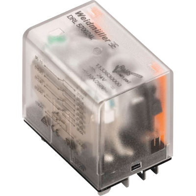 WEIDMÜLLER - DRL 573048 L - 48 V DC - 10 A - Relé WEIDMÜLLER - DRL 573048 L - 48 V DC - 10 A - Relé