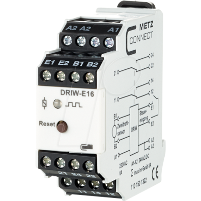Relé de vigilancia Metz Connect - 24 V/AC/DC, 2 inversores Relé de vigilancia Metz Connect - 24 V/AC/DC, 2 inversores