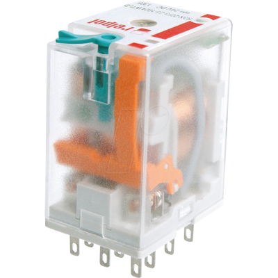 RELPOL RPL R3N 12DC - Relé industrial R3N, 12 V DC, 3 contactos de cambio RELPOL RPL R3N 12DC - Relé industrial R3N, 12 V DC, 3 contactos de cambio