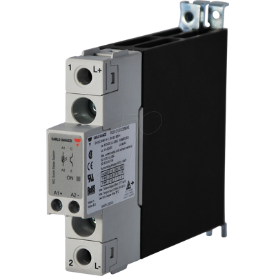 CARLO GAVAZZI RGC1A60A30KKE - Relé de estado sólido RGC1, disipador térmico, 1 pin, 30 CARLO GAVAZZI RGC1A60A30KKE - Relé de estado sólido RGC1, disipador térmico, 1 pin, 30