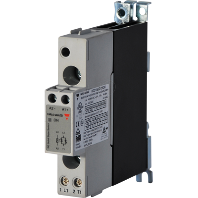 CARLO GAVAZZI RGC1A60D25KGU - Relé de estado sólido RGC1, disipador térmico, 1 pin, 25 CARLO GAVAZZI RGC1A60D25KGU - Relé de estado sólido RGC1, disipador térmico, 1 pin, 25