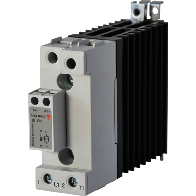 CARLO GAVAZZI RGC1A60D42KGU - Relé de estado sólido RGC1, disipador térmico, 1 pin, 43 CARLO GAVAZZI RGC1A60D42KGU - Relé de estado sólido RGC1, disipador térmico, 1 pin, 43