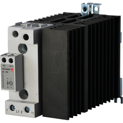 CARLO GAVAZZI RGC1A60D60KGU - Relé de estado sólido RGC1, disipador térmico, 1 pin, 60 CARLO GAVAZZI RGC1A60D60KGU - Relé de estado sólido RGC1, disipador térmico, 1 pin, 60