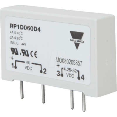 CARLO GAVAZZI - RP1A48D5 - 1P 5A - 480VAC - SSR CARLO GAVAZZI - RP1A48D5 - 1P 5A - 480VAC - SSR