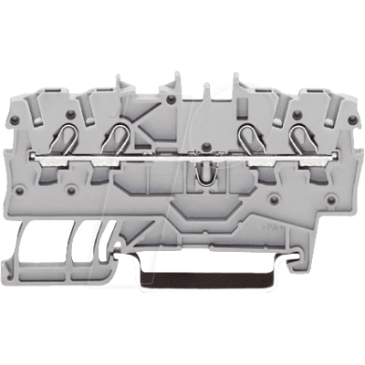 WAGO 2000-1401 - Borne de paso, 4 conductores, Ø 0,14-1,0 mm WAGO 2000-1401 - Borne de paso, 4 conductores, Ø 0,14-1,0 mm