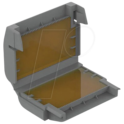 Wago 207-1432 Caja de gel para bornes de conexión flexible - Gris Wago 207-1432 Caja de gel para bornes de conexión flexible - Gris