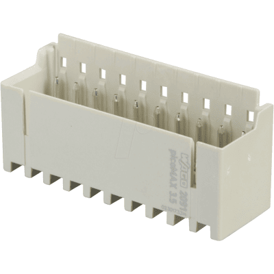 WAGO 2091-1430 - Regleta de conectores macho picoMAX 3.5 acodada, 10 polos WAGO 2091-1430 - Regleta de conectores macho picoMAX 3.5 acodada, 10 polos