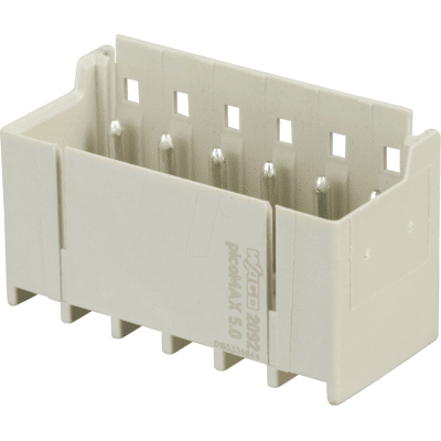 WAGO 2092-1406 - Regleta de conectores macho picoMAX 5.0 recta de 6 polos WAGO 2092-1406 - Regleta de conectores macho picoMAX 5.0 recta de 6 polos
