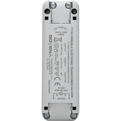 KOPP KO ET 0-105 - Transformador halógeno/LED, 0 - 105 W halógeno, 0 - 40 W LED KOPP KO ET 0-105 - Transformador halógeno/LED, 0 - 105 W halógeno, 0 - 40 W LED