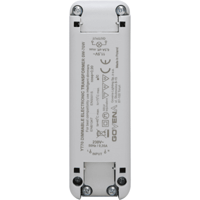KOPP KO ET 0-70 - Transformador halógeno/LED, 0 - 70 W halógeno, 0 - 30 W LED KOPP KO ET 0-70 - Transformador halógeno/LED, 0 - 70 W halógeno, 0 - 30 W LED