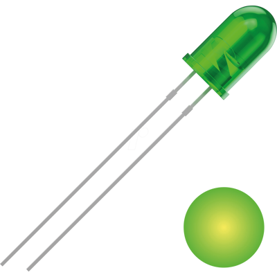QUADRIOS QUAD 2111O158 - LED, 5 mm, con cable, amarillo-verde, 700 mcd, 30°. QUADRIOS QUAD 2111O158 - LED, 5 mm, con cable, amarillo-verde, 700 mcd, 30°.