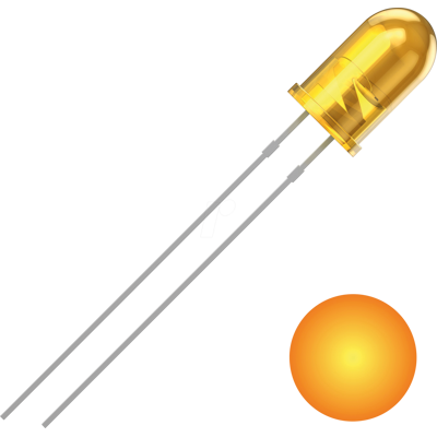 QUADRIOS QUAD 2111O159 - LED de 5 mm, con cable, amarillo, 700 mcd, 30°. QUADRIOS QUAD 2111O159 - LED de 5 mm, con cable, amarillo, 700 mcd, 30°.