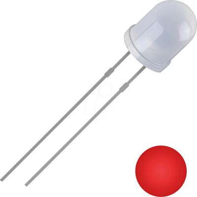 QUADRIOS QUAD 2111O172 - LED de 5 mm con cable, rojo, 700 mcd, 30°. QUADRIOS QUAD 2111O172 - LED de 5 mm con cable, rojo, 700 mcd, 30°.