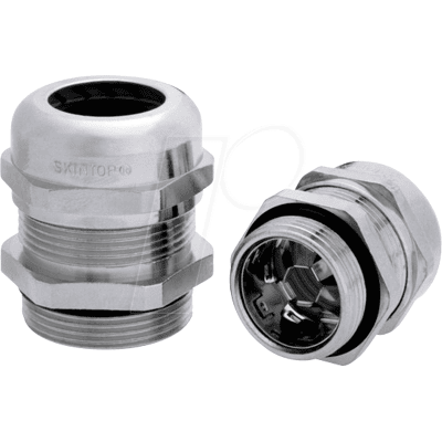 LAPP 53112620 - Prensaestopas, M 16 x 1,5, diámetro 4,5 - 9 mm, plateado, LAPP 53112620 - Prensaestopas, M 16 x 1,5, diámetro 4,5 - 9 mm, plateado,