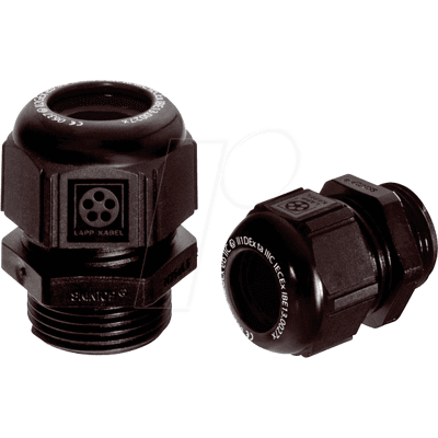 LAPP 54115210 - Unión roscada para cables, M 16 x 1,5, diámetro 7 LAPP 54115210 - Unión roscada para cables, M 16 x 1,5, diámetro 7