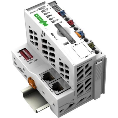 WAGO 750-893 - Controlador Ethernet/IP, 4. Gen., 2 x ETHERNET, ranura SD WAGO 750-893 - Controlador Ethernet/IP, 4. Gen., 2 x ETHERNET, ranura SD