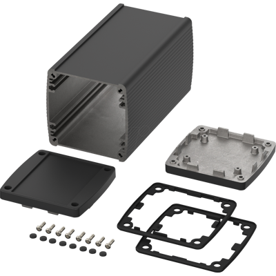 Caja en aluminio Bopla 84090150.HMT1 - 84x82x150mm IP67 Caja en aluminio Bopla 84090150.HMT1 - 84x82x150mm IP67