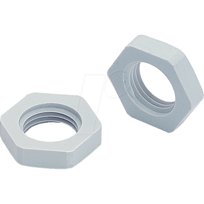 BOPLA PGGM 7 - Contratuerca para PGBF 7, gris BOPLA PGGM 7 - Contratuerca para PGBF 7, gris