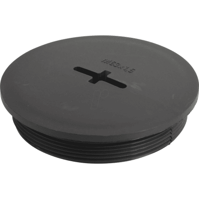 LAPP 52006173 - Enchufe ciego, M63 x 1,5, negro LAPP 52006173 - Enchufe ciego, M63 x 1,5, negro