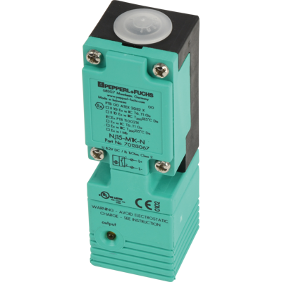 Sensor de proximidad inductivo Pepperl & Fuchs NJ15-M1K-N - 15mm - NC - Plástico Sensor de proximidad inductivo Pepperl & Fuchs NJ15-M1K-N - 15mm - NC - Plástico
