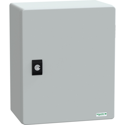 Schneider Electric NSYPLM3025G Caja de pared de poliéster - IP66, Gris Schneider Electric NSYPLM3025G Caja de pared de poliéster - IP66, Gris