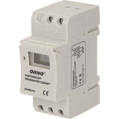 ORNO OR-PRE-414 - Temporizador digital para carril DIN ORNO OR-PRE-414 - Temporizador digital para carril DIN