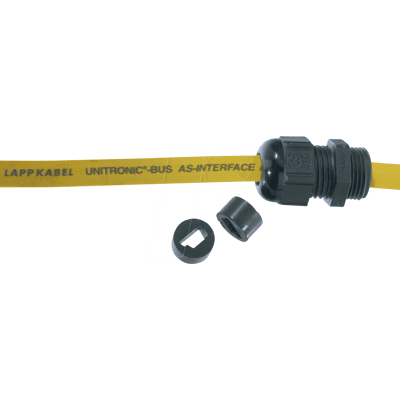 LAPP 53611001 - Sellador múltiple, M 20, simple, AS-I, negro, IP54 LAPP 53611001 - Sellador múltiple, M 20, simple, AS-I, negro, IP54