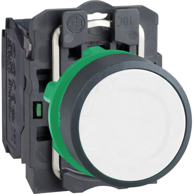 SCHNEIDER ELECTRIC XB5AA11 - Pulsadores, Ø 22 mm, blanco, plástico, dispositivo comple SCHNEIDER ELECTRIC XB5AA11 - Pulsadores, Ø 22 mm, blanco, plástico, dispositivo comple