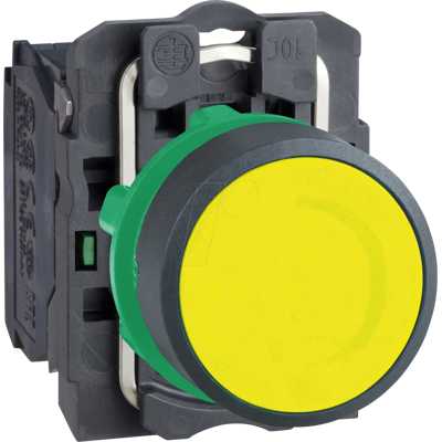 SCHNEIDER ELECTRIC XB5AA51 - Pulsadores, Ø 22 mm, amarillo, plástico, dispositivo comp SCHNEIDER ELECTRIC XB5AA51 - Pulsadores, Ø 22 mm, amarillo, plástico, dispositivo comp