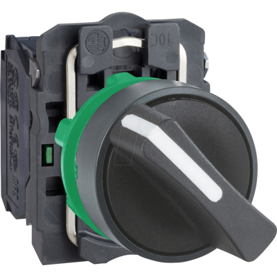 SCHNEIDER ELECTRIC XB5AD23 - Interruptor selector, 22 mm, 2 posiciones, enganche, 2 SIN conta SCHNEIDER ELECTRIC XB5AD23 - Interruptor selector, 22 mm, 2 posiciones, enganche, 2 SIN conta