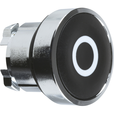SCHNEIDER ELECTRIC ZB4BA232 - Pulsador, elemento frontal, Harmony XB4, 22 mm, negro, pulsante SCHNEIDER ELECTRIC ZB4BA232 - Pulsador, elemento frontal, Harmony XB4, 22 mm, negro, pulsante