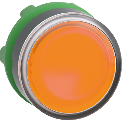SCHNEIDER ELECTRIC ZB5AW353 - Pulsador luminoso, elemento frontal, Harmony XB5, 22 mm, naranja SCHNEIDER ELECTRIC ZB5AW353 - Pulsador luminoso, elemento frontal, Harmony XB5, 22 mm, naranja