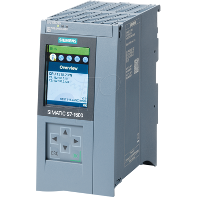 Siemens S7 1515-2 PN - Módulo PLC - Controlador Lógico Programable Siemens S7 1515-2 PN - Módulo PLC - Controlador Lógico Programable